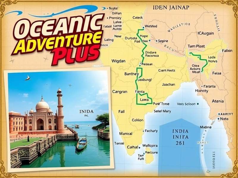 Oceanic Adventure Plus India Map